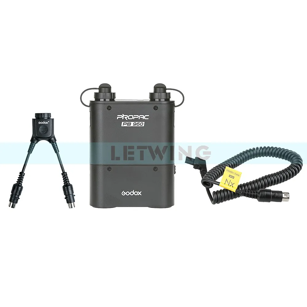 Godox PB960 Flash Power Battery Pack (Black) 4500mAh +Power Cable NX