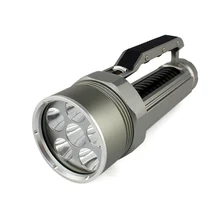 Бесплатная Доставка! 9000 Люмен 6X CREE XML L2 LED Дайвинг Фонарик Водонепроницаемый фонарик 200 м Глубина Подводного Diver СВЕТОДИОДНАЯ Вспышка Света