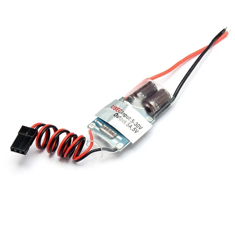 External BEC UBEC 5A 5V 30V Receiver Power Supply For RC Airplane Parts title=