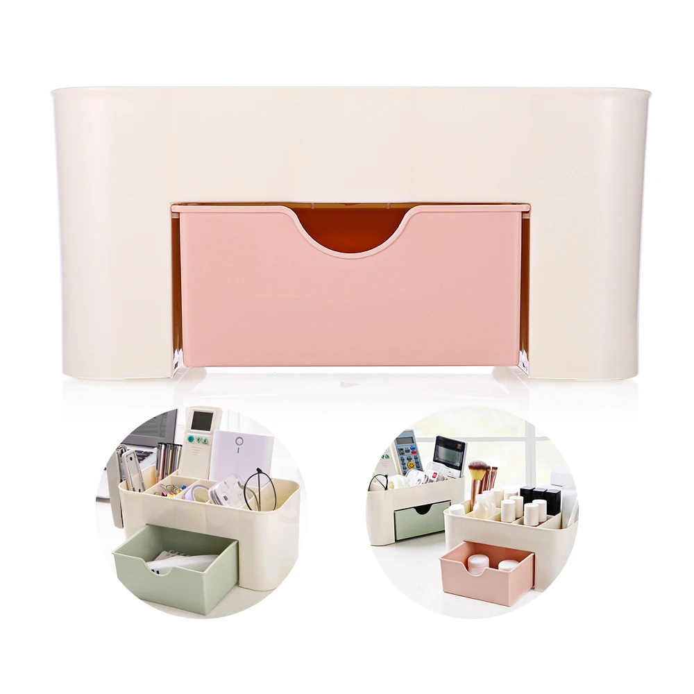

Makeup Storage Box Cosmetic case Lipstick Cases Sundries Case Small Objects Box Desktop Organizer Container with Drawer