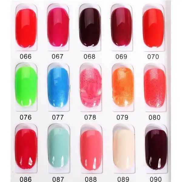 Baanister OUJINGJIA 061-090 Shimmer&ampPure Colors Soak Off UV Gel Nail Polish | Красота и здоровье