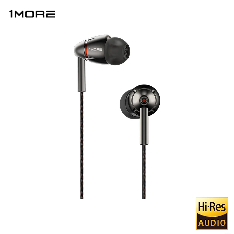 1MORE Quad Driver Dynamic In ear Earphone with Microphone for Xiaomi and other Mobile Telephone font