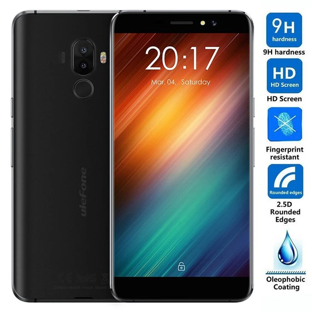10pcs/lot Tempered Glass Original 9H High Quality Explosion-proof Protective Film Screen Protector for Ulefone S8 | Мобильные