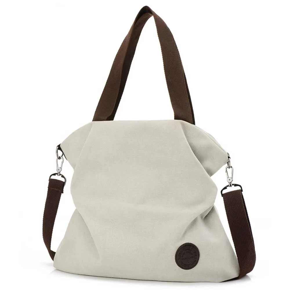 

Canvas Bag Tote Women Handbags Canvas Shoulder Bags New Fashion Casual Messenger bags High Capacity Lady Toes sac #Zer