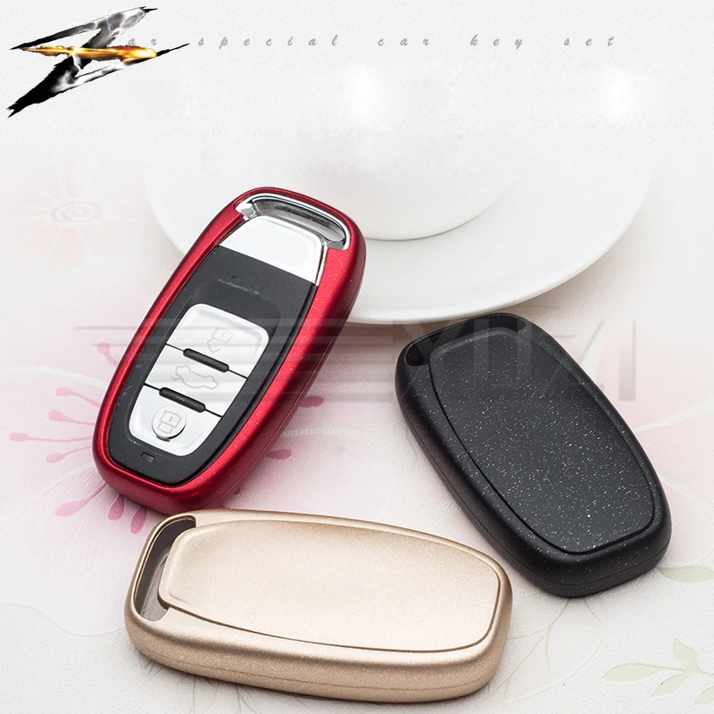 

TPU key shell case Car key pack For AUDI A2 A3 A4 A6 A6L A8 TT Q3 Q7 A5 A4L TT RS