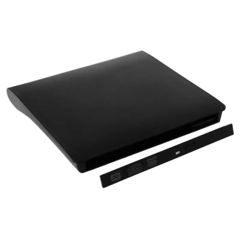  9.5MM USB 3.0 SATA Optical Drive Case Kit External Mobile Enclosure DVD/CD-ROM Case for Notebook La