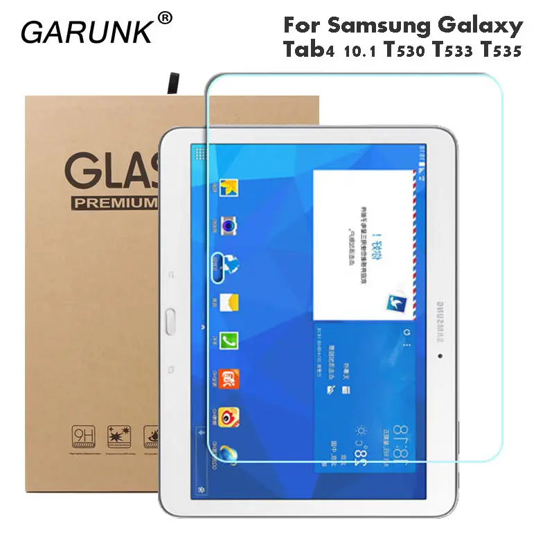 Закаленное стекло для Samsung Galaxy Tab4 10 1 530 T533 T535 0 3 мм 2.5D 9H Взрывозащищенная защитная