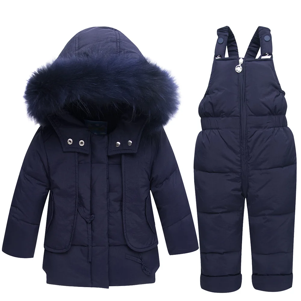 Фото Зимние пальто для малышей до-30 градусов детская парка пуховики зимнее мальчиков