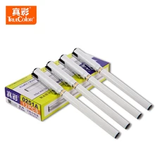 TrueColor 12pcs lot 0 3mm Black Ink Gel Pen High Quality Supplement School and Office Stationery
