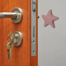 3 шт./лот резиновый немой настенная панель анти-столкновение краш-коврик дверной замок защитные крэш-колодка колодки двери буфера двери выпуклая подкладка