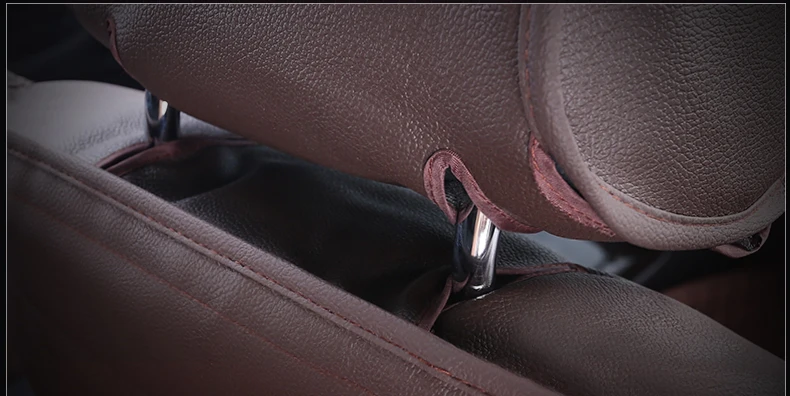 AutoDecorun 11 шт./компл. перфорированные Чехлы для подушек сидений из воловьей кожи для Chevrolet Camaro аксессуары чехол для сиденья набор протектор 2011