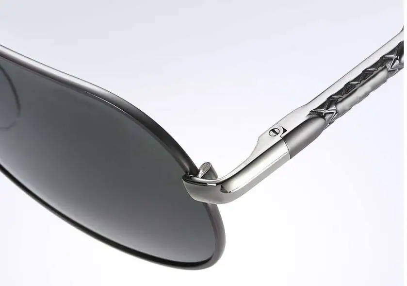 Роскошные солнцезащитные очки для мужчин поляризационные uv400 Высокое качество брендовая Дизайнерская обувь пилот вождения женские солнцезащитные очки в большой оправе
