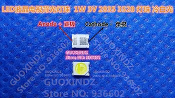 

JUFEI LED Backlight High Power LED 1W 3V 1210 3528 2835 84LM Cool white LCD Backlight for TV TV Application