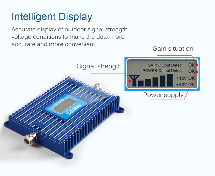 Lintratek Band 20 4G Amplifier LTE 800 DD Europe