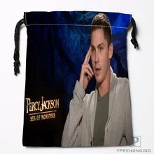 Пользовательские Logan Лерман мешки Drawstring печати Путешествия хранения мини-сумка Плавание Пеший Туризм игрушки мешок Размеры 18x22 см#180412-11-84