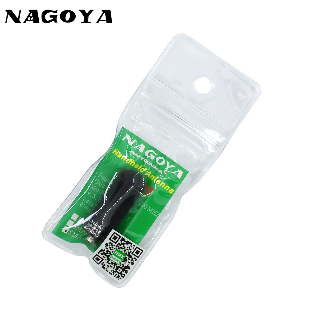 NAGOYA NA 805 SMA F Женская VHF UHF 144/430/1200 МГц двухдиапазонная антенна рация двухсторонняя