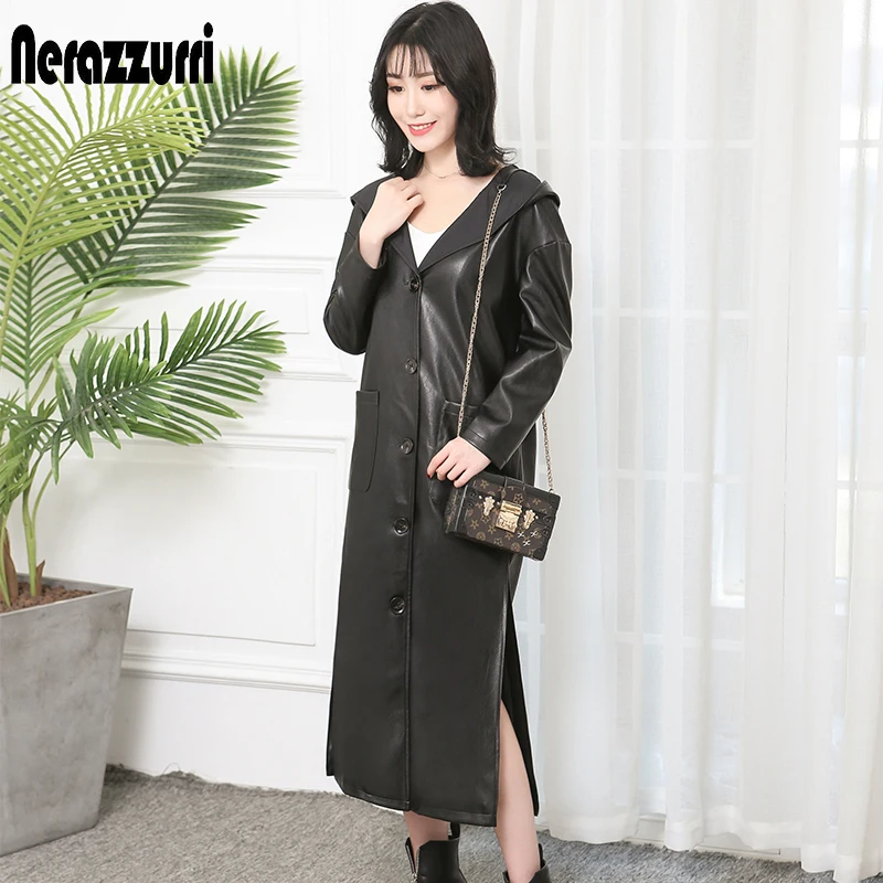 Patent Leather Raincoat With Hood Deals 