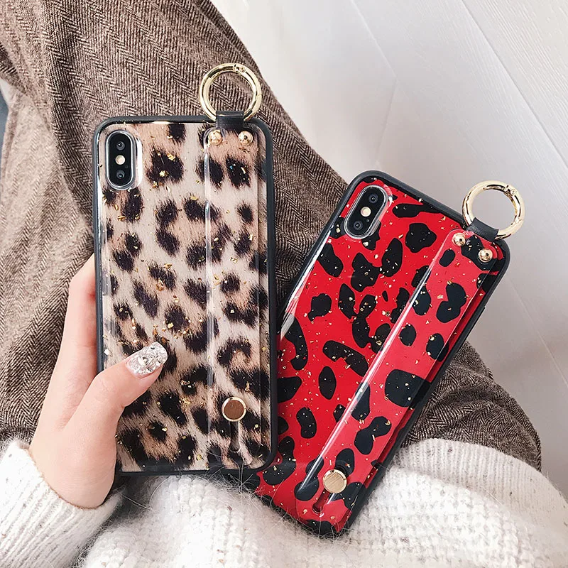 

Glitter Case For Huawei Mate 20 P20 P30 Pro P10 Plus Honor 10 V10 V20 Nova 4 Wrist Strap Cover For Iphone XR X 6 7 8 Plus XS Max