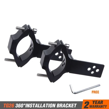 

Universal Mount Motorcycle Headlight Bracket Tube Fork Spotlight Holder Clamp For Car Racer Tools Accessories CNC Machine Parts