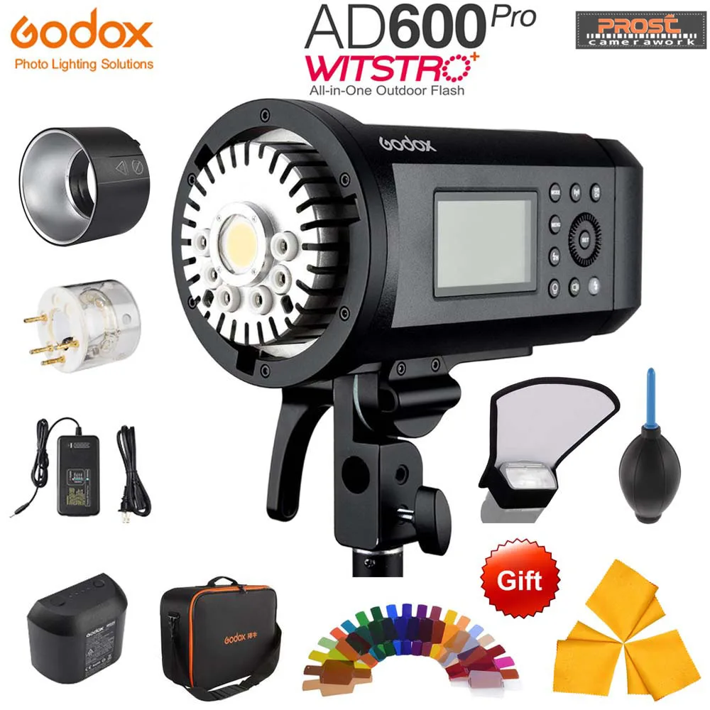 Godox AD600 Pro WITSTRO все-в-одном Открытый Вспышка AD600Pro Li-на Батарея ttl HSS со встроенным 2,4 г Беспроводной X Системы