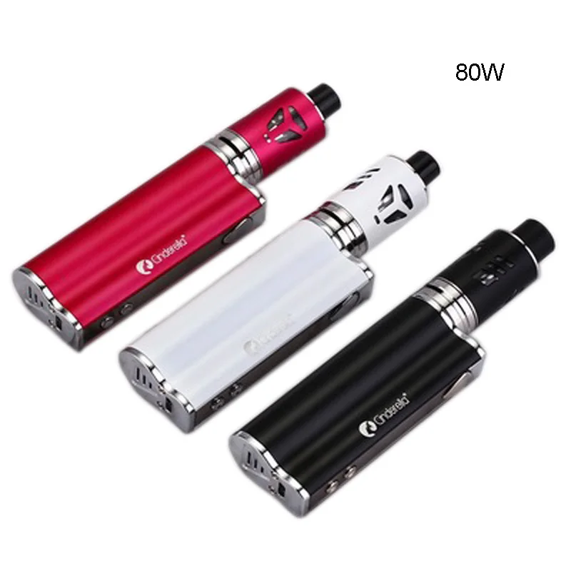 

Original 80W box mod kit 2200mah build-in battery with 3ml tank USB e-cigarettes Huge Vapor smoking vaporizer vape pen kit