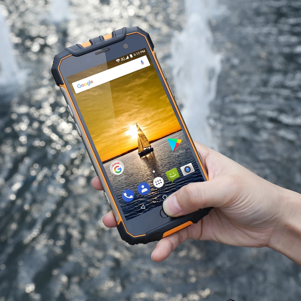 Ulefone Armor 2 смартфон MTK Helio P25 Восьмиядерный Android 7,0 мобильный телефон 6 ГБ+ 64 ГБ IP68 водонепроницаемый мобильный телефон 4G 16,0 Мп NFC