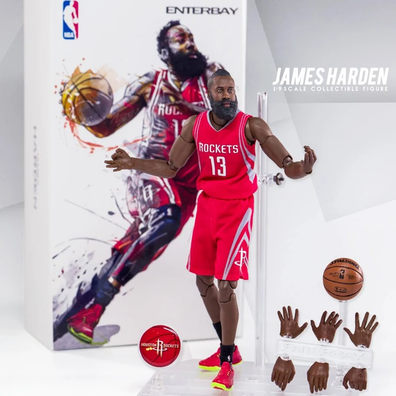 

ENTERBAY Model EB Basketball Star Harden Soldiers 1/9NBA Harden Action Figure Model
