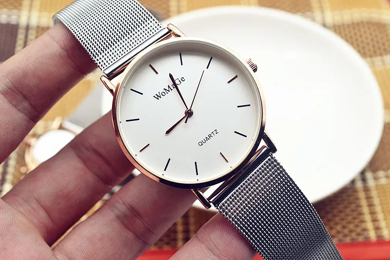 Модные женские Брендовые мужские и часы для влюбленных Reloj Mujer брендовые