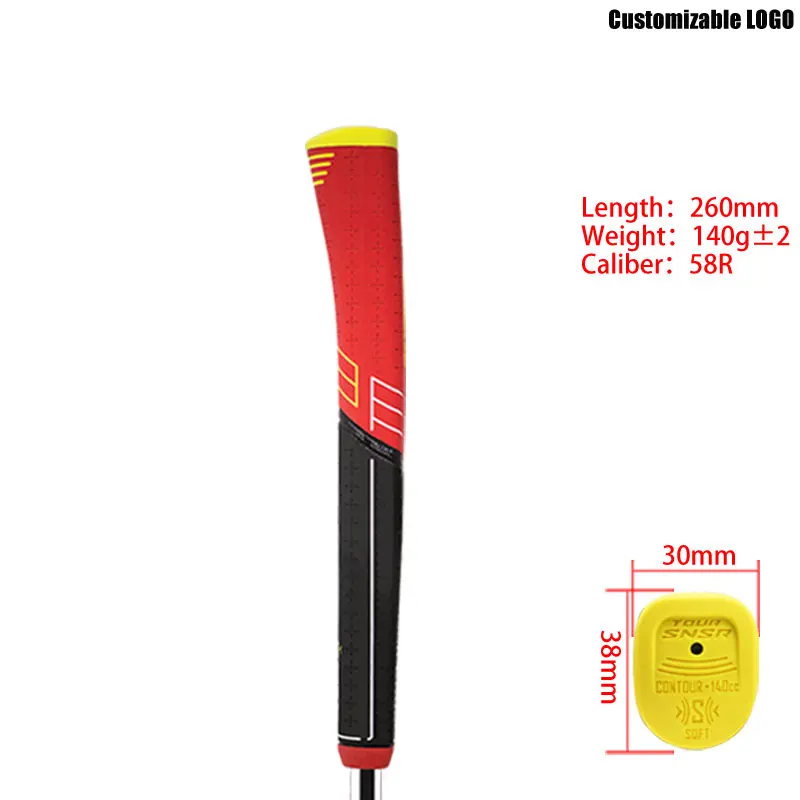 مضرب الغولف قبضة المطاط مسدس كفاف اجتاحت العالم جولف قبضة نادي شحن مجاني خصم كمية كبيرة