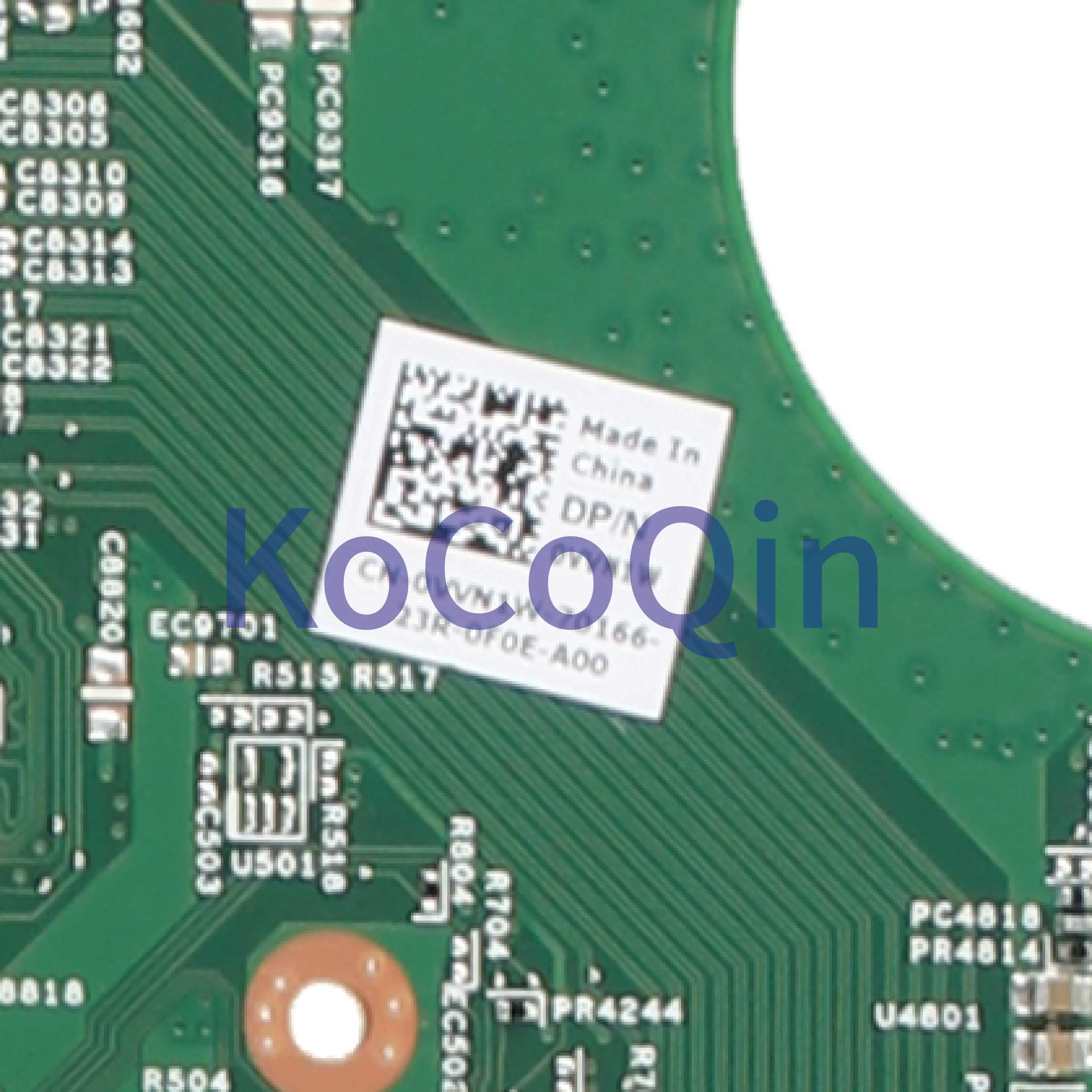 KoCoQin Laptop motherboard For DELL Inspiron 15R