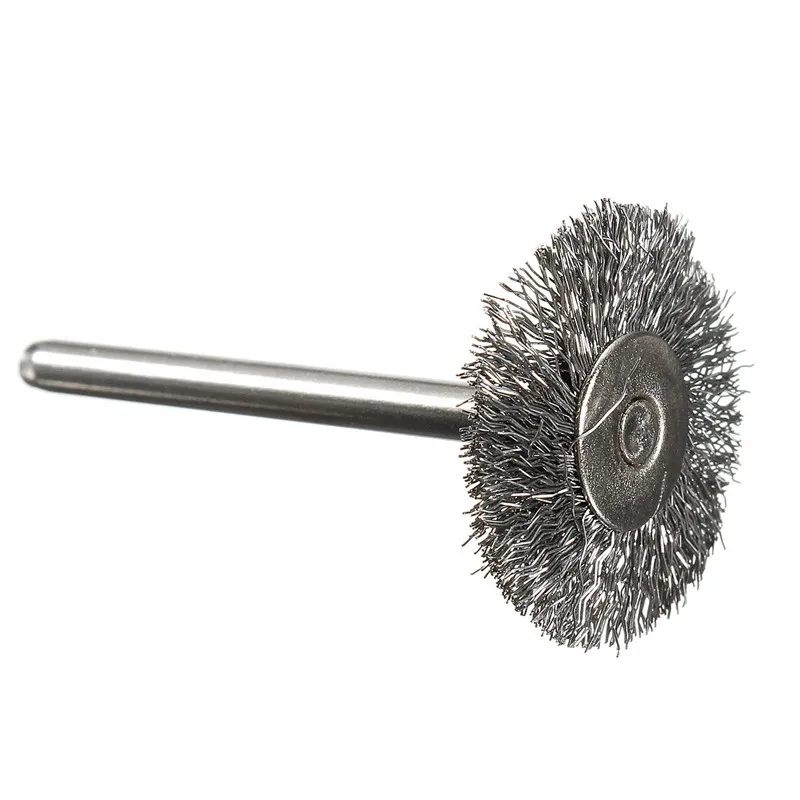 

New Arrival Steel Wire Wheel Brushes for Dremel Accessories For Rotary Tools T-shaped Stainless Steel Wire Brush