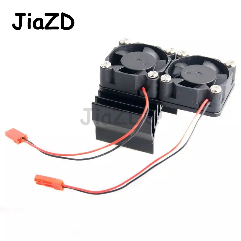 

1PC 540 550 Motor Heat Sink D39mm Motor Radiator with Cooling Fan for 1:10 1:8 RC Cars Brushed Brushless Motors Parts