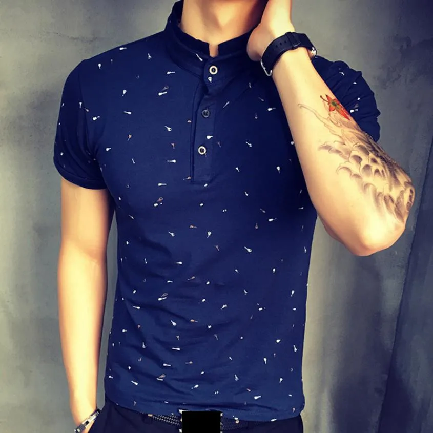 Summer men's T-shirt leisure