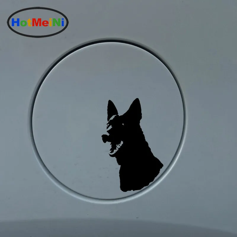 

HotMeiNi German Shepherd Dog Car Sticker Decal Funny Dog Car Styling Accessories Motorcycle Stickers 9*15CM