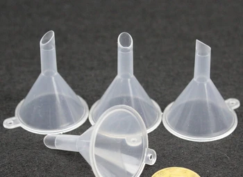 

Small Plastic For Perfume Diffuser Bottle Mini Liquid Oil Funnels Lab