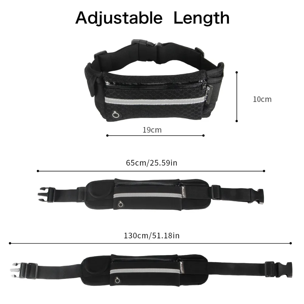 Adjustable Waterproof or Breathable Men Women Running Waist Bag Fitness Belt Pack Mobile Phone Holder Jogging Sports Water Bag Adjustable Waterproof or Breathable Men Women Running Waist Bag Fitness Belt Pack Mobile Phone Holder Jogging Sports Water Bag
