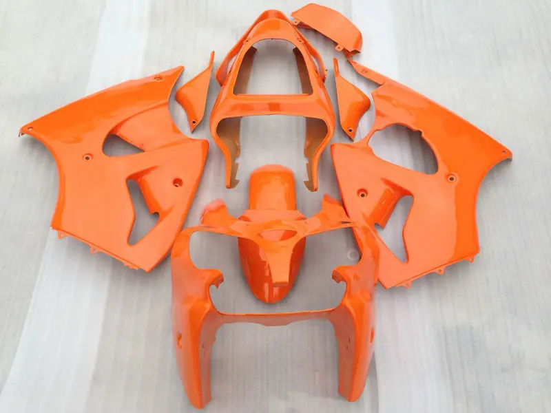 Injection mold Fairing Kit for KAWASAKI Ninja ZX6R 00 01 02 ZX 6R 2000 2001 2002 ABS Complete orange Fairings set+7gifts KV23 | Автомобили