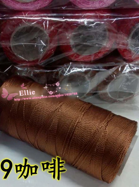 2 шт., вязаные нитки для вязания, специальная цена, продвинутый ледяной шелк, линия вязания крючком, летняя пряжа для вязания, майка, накидка ZL3100 - Цвет: color 9