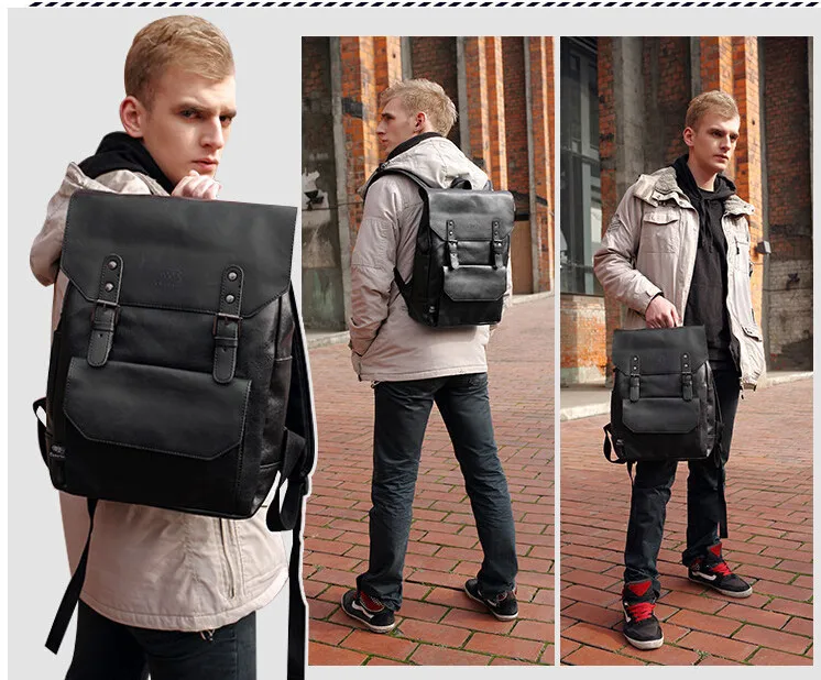 Etn сумка Горячая Распродажа брендовый высококачественный мужской рюкзак мужской модный рюкзак Мужская винтажная Сумка Повседневный Рюкзак Для Путешествий школьная сумка