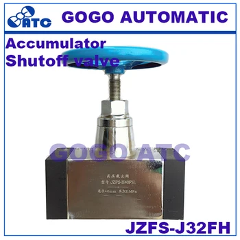 

High quality shutoff valve JZFS-J32FH straight welded vertical plate flange hydraulic pressure high pressure JZFS stop valve