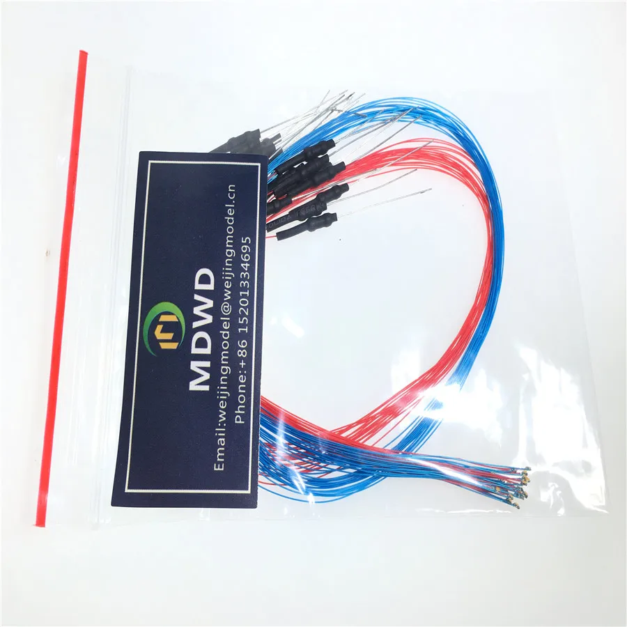 architecture model led light for ho train layout building01