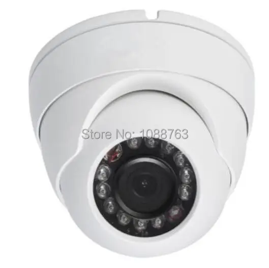 Free Shipping DAHUA 1.3MP HD Network IR Eyeball Camera with Fixed Lens and POE without Logo IPC-HDW4120M
