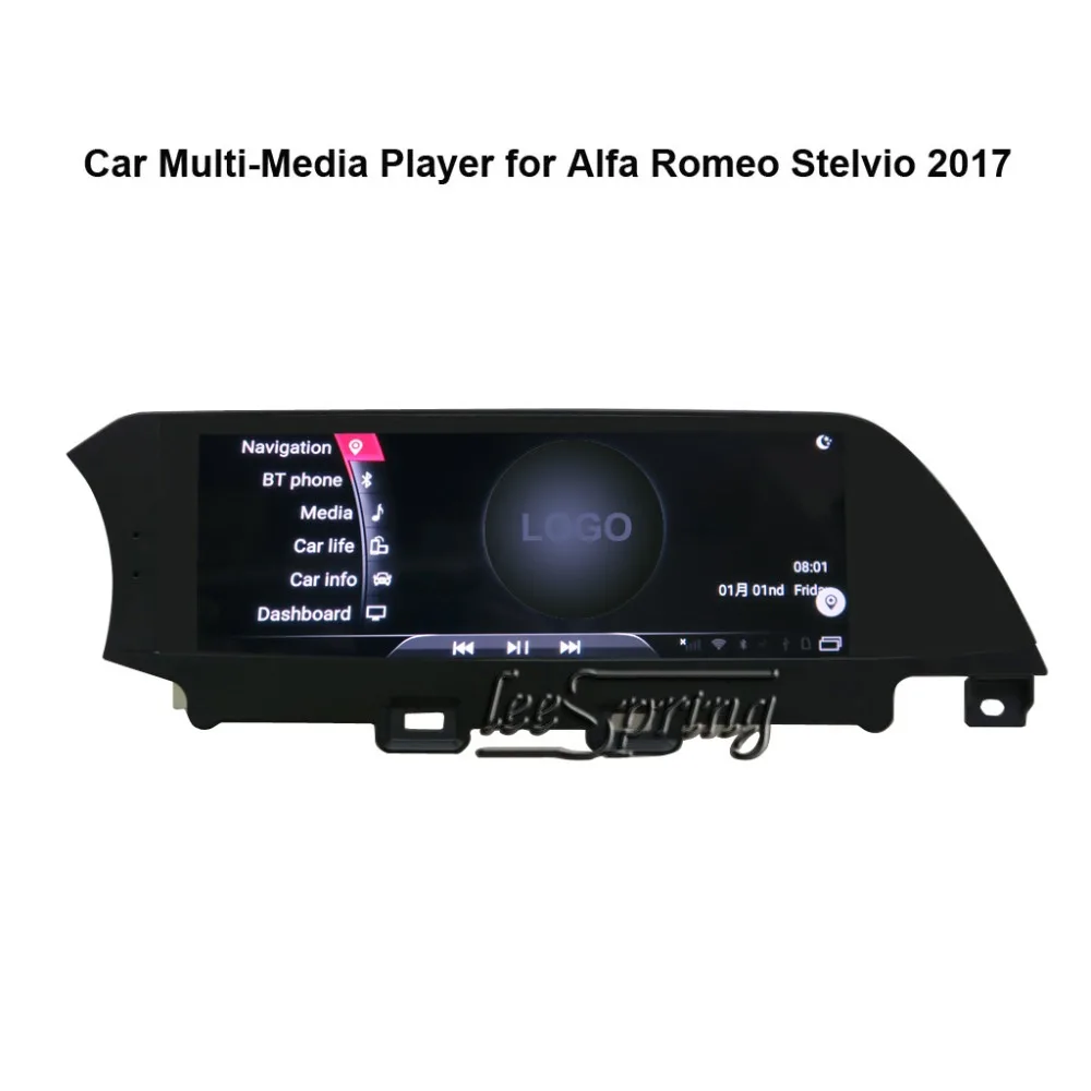 10,25 дюймов Автомобильный мультимедийный плеер для Alfa Romeo Stelvio с gps навигацией MP5 Wifi(без DVD