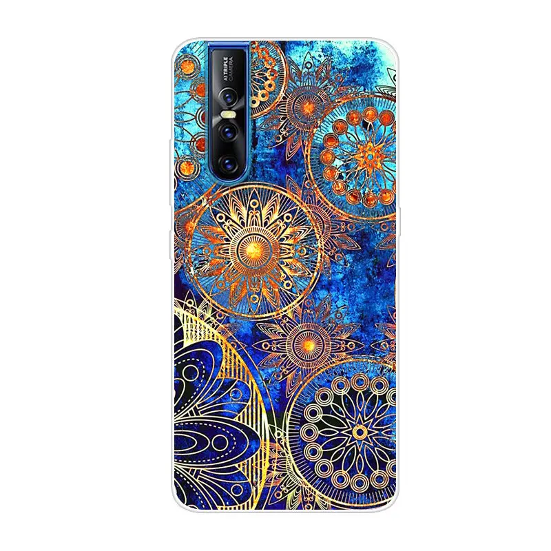 For Vivo V15 Case V15 Pro Covers Cute Cartoon Soft TPU Silicone Back Case For Vivo V15 Pro V 15 Phone Cover Cases Coque V15Pro