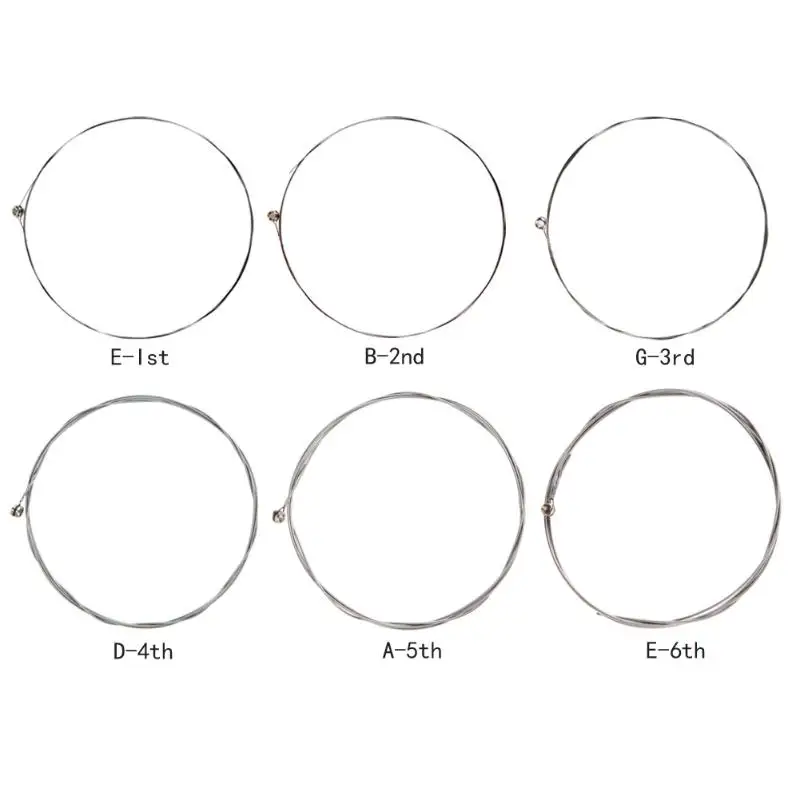 1 шт. прочные гитарные струны 6 типов серии EW из углеродистой стали, гитарные струны, набор электрогитарных струн EW7300