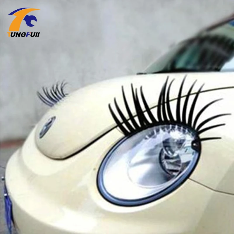 High quality 2pcs 3D Charming Black False Eyelashes Fake Eye Lash