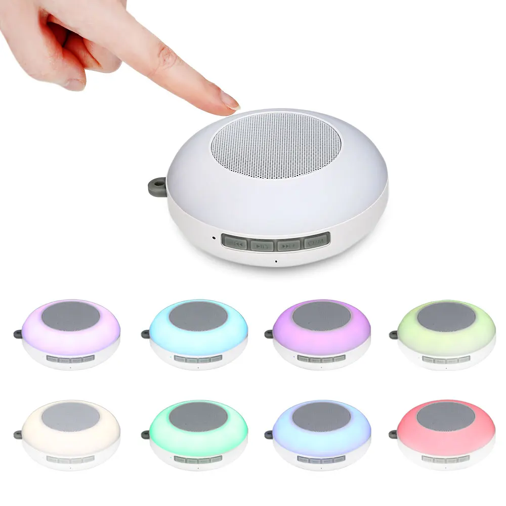 

X1 Wireless Bluetooth Speaker LED Colorful Night Lamp With Touch Control And Mic