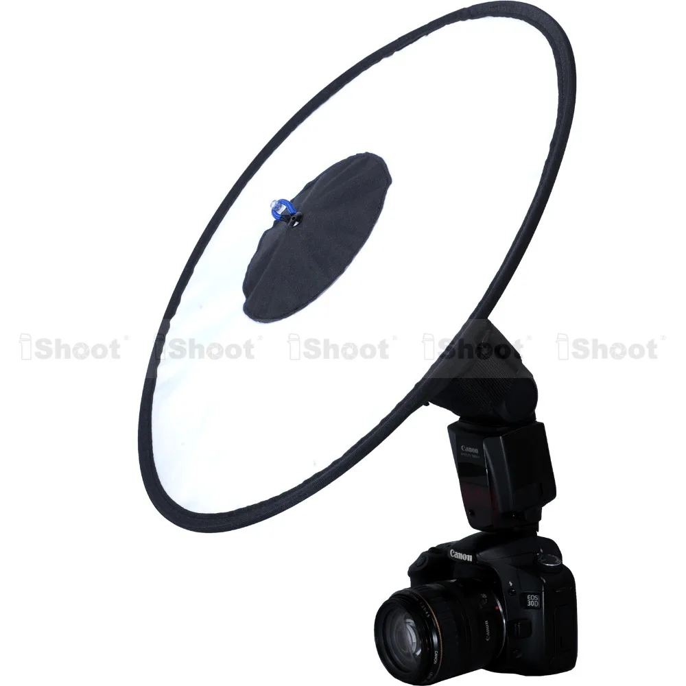 Universal 44cm Easy fold Round Flash Softbox Diffuser Reflector for