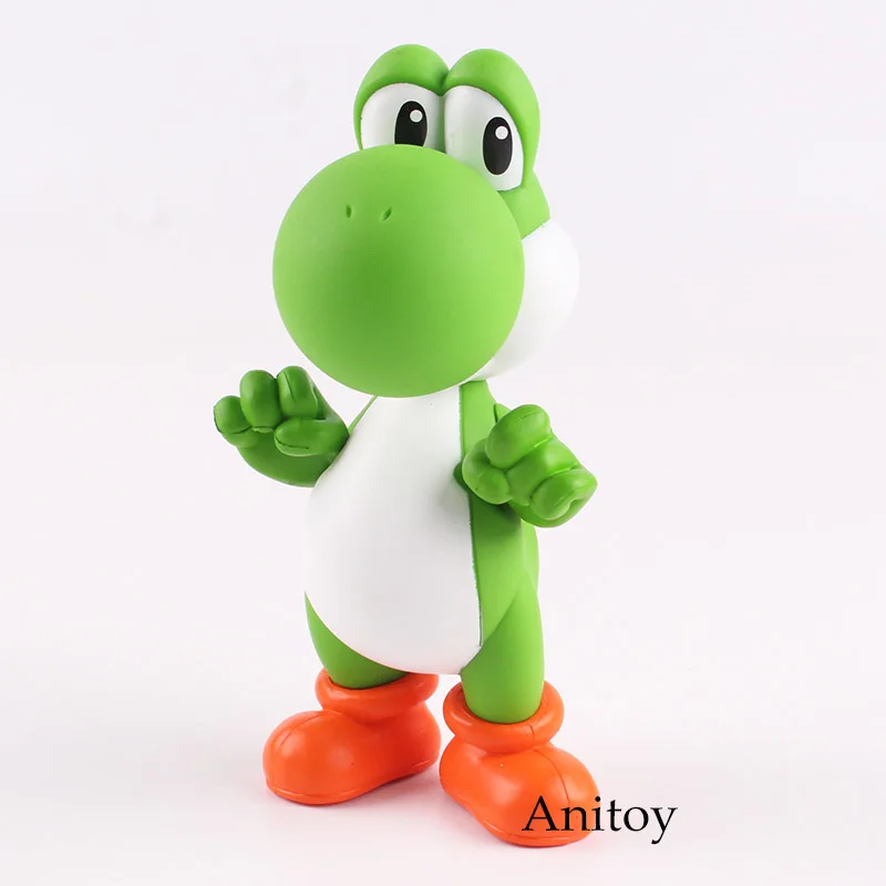 

Super Mario Bros Figures Yoshi Action Figure PVC Collectible Model Toy for Kids Gift 13cm