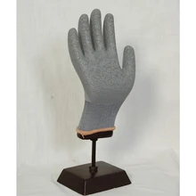 Перчатки для безопасности работы красные Полиэстеровые черные пеммеханические рабочие Перчатки универсальные рабочие перчатки для чистки пальцев латексные защитные